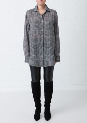 Plaid Shirt dress